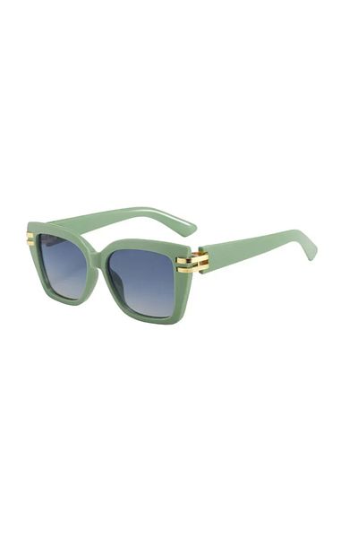 Toz Vintage Dervina Green Frame Vintage & Retro Sunglasses