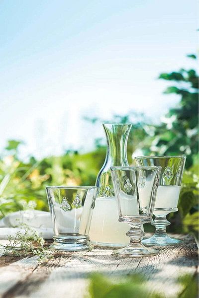 La Rochére Set of 6 wine glasses 6 pieces Abeille 6 x 24cl, very resistant glass