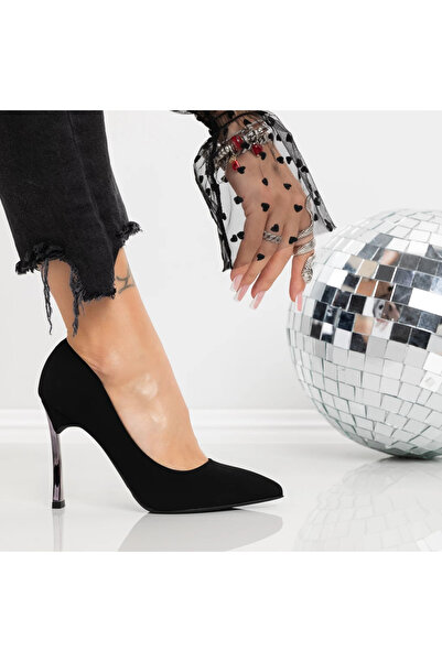 mei Обувки на висок ток 3ADC80 Черни |