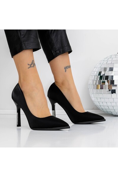 mei Обувки на висок ток 3DC50 Черни |