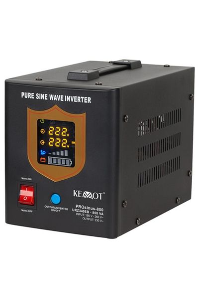 Kemot Pure Sine Wave Thermal Power Station UPS 800Va/500W 12V