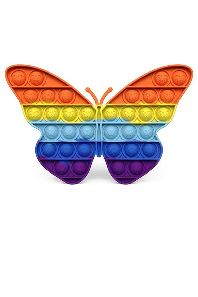 HIMYHOME Popit Toy Butterfly Mental and Sensory Stress Toy Butterfly