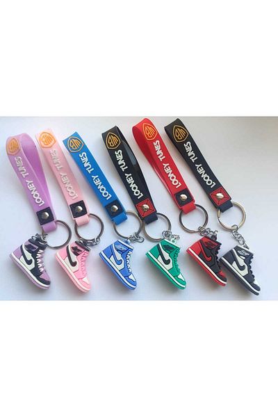 panda hediyelik Colorful Shoe Keychain