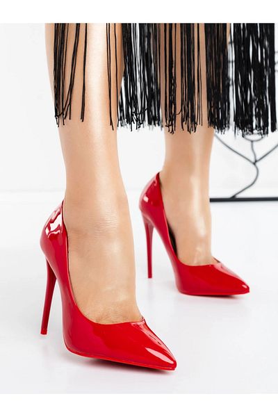 Mulanka Stiletto Shoes B-1 Red |