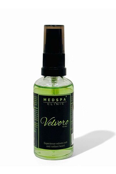 MEDSPACLINIC Velvoro for Men, Velvety Soft and Radiant Beard - 60ml
