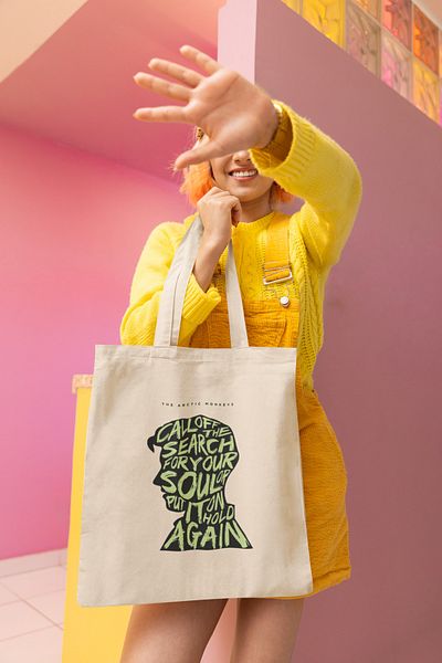 GİFTORA Artic Monkeys Printed Cloth Bag