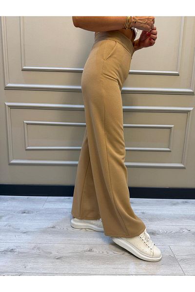 geenz manifacture Geenz Velcro Palazzo High Waist Adjustable Waist Wide Leg Puqaq