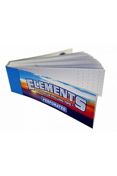 Element's Filtre de rulat Elements Blue perforate fara chimicale x50