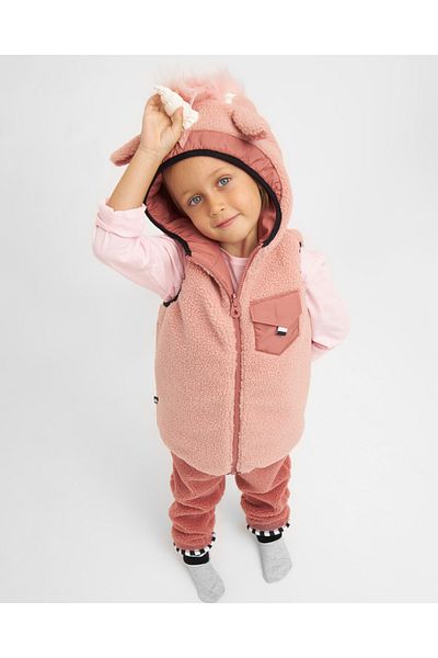 WeeDo FunWear UNIDO REVERSIBLE UNICORN FLEECE VEST