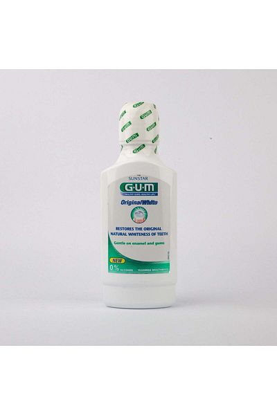 GUM Original White Mouthrinse 300 ML