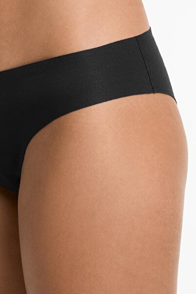 Oysho 3 adet pamuk karışımlı görünmez klasik külot