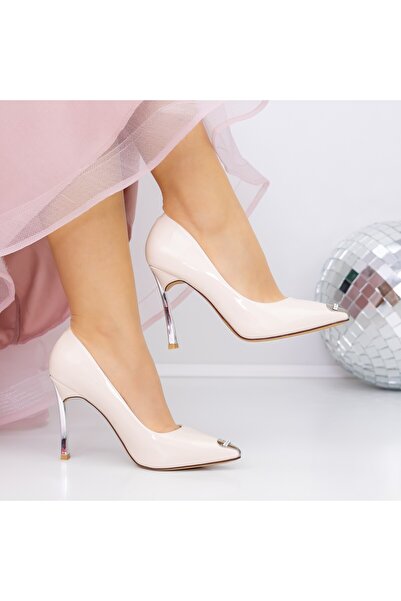 mei Παπούτσια με λεπτό τακούνι 3DC38 Μπεζ |