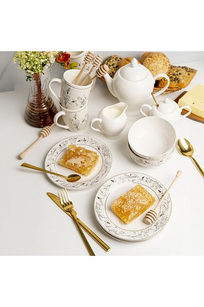 Ambition Porcelain teapot 1.1L, Aura White