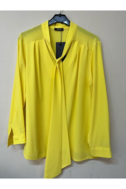 Javelin Collection Plain Bluz with Scarf and Cuffs