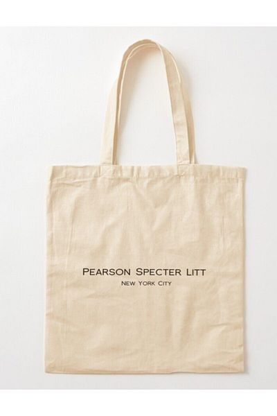 GİFTORA Pearson Specter Litt Suits Raw Cloth Bag