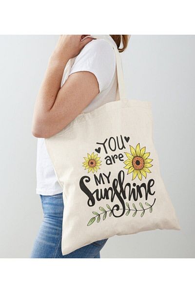 GİFTORA You Are My Sun Shine Designed Raw Cloth