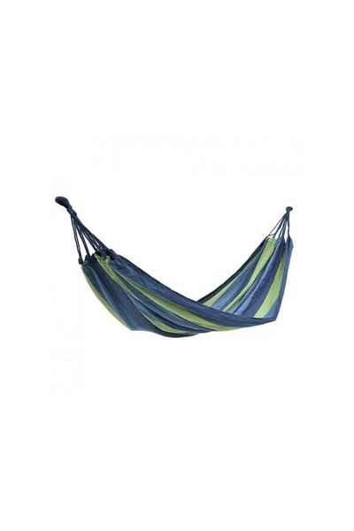 inart Textile Hammock Blue with Green, 200 x 100 cm