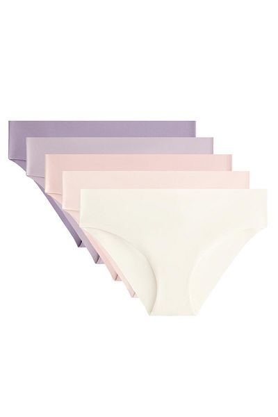 Oysho 5 invisible polyamide blend classic briefs