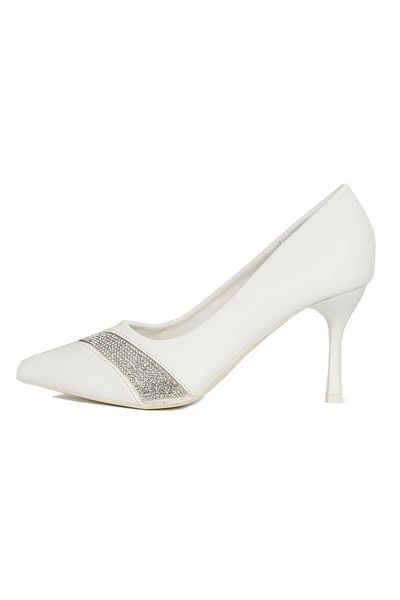 mei Thin Heel Shoes 3XKK67 White |