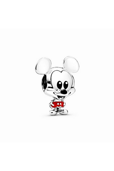 Pandora Disney Mickey Mouse Red Pants Charm - 925 Silver