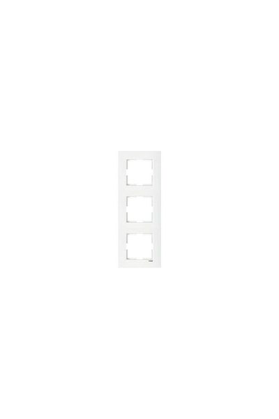 Viko by Panasonic Cadru vertical pentru 3 module VIKO KARRE alb