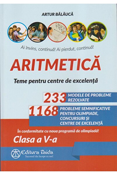 Editura Taida Aritmetica. Olimpiade, concursuri si centre de exc