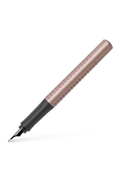 OEM Stilou Faber Castell Grip 2011, cupru roz, peniță F, ergonomic, reîncărcabil, design ușor