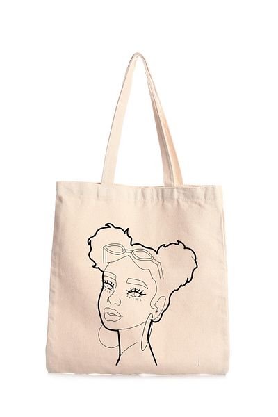GİFTORA Girl Draw Cloth Bag