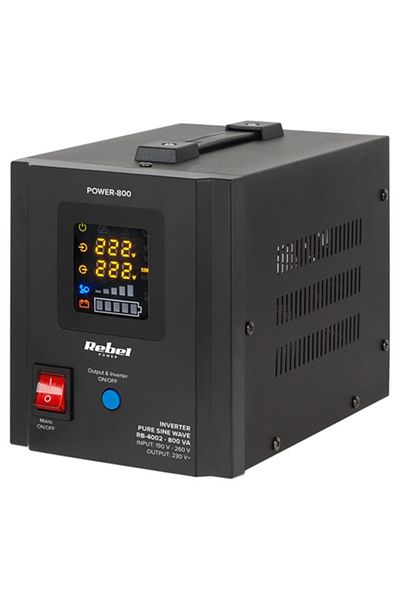Rebel Thermal Power Station UPS Pure Sine 800Va 500W 12V