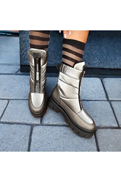 Jarrox ΓΥΝΑΙΚΕΙΑ ΜΠΟΤΑΚΙΑ ΧΙΟΝΙ ΜΕ ΑΡΤΕΑ ΠΛΑΤΙΝΑ ΑΝΤΑΠΛΑΣΤΙΚΟ ΑΝΤΑΠΛΑΣΤΙΚΟ ΘΕΡΜΟ ΣΟΛΑ