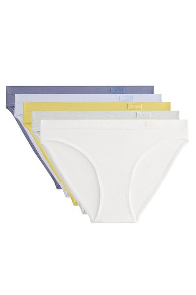 Oysho 5 seamless soft touch classic briefs