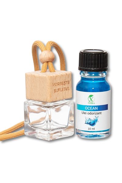XTERRA | OCEAN SCENTED CAR AIR FRESHENER AND DIFFUSER OIL SET | 10 ml