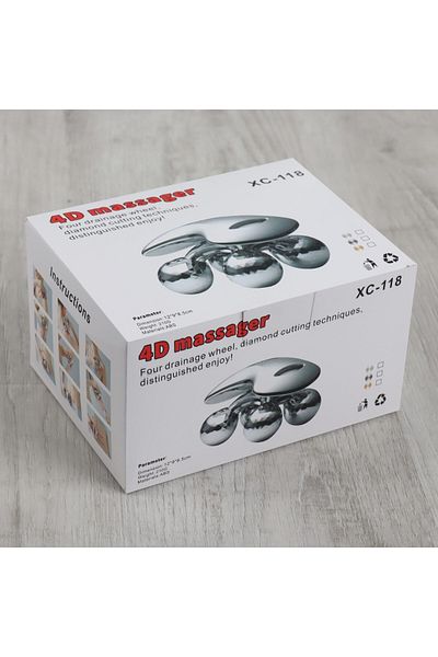 Generic Massager: A handheld massager made of hard plastic.