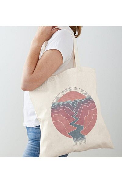 GİFTORA Sunset Sunset Designed Raw Cloth