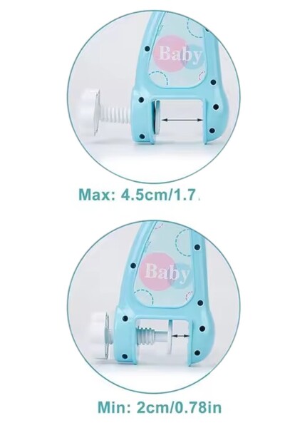 YILDIRIM OYUNCAK Pilli Işıklı Müzikli Projektörlü Uzaktan Kumandalı Sabitlenir Dönence Çıngırak Bebek Yatıştırıcı