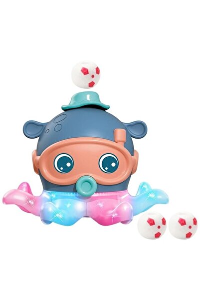 OEM Jucărie interactivă caracatiță cu cântece și mișcare, albastră