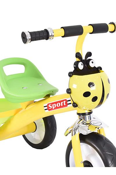 Amla 3-Wheel Butterfly Basket Holder Tricycle