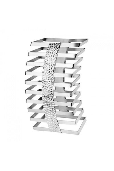Culinaro Sydney inclined buffet stand 23x18xh38cm, stainless steel