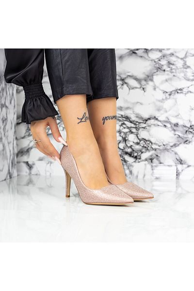 mei Stiletto Shoes 2YZ5 Champagne