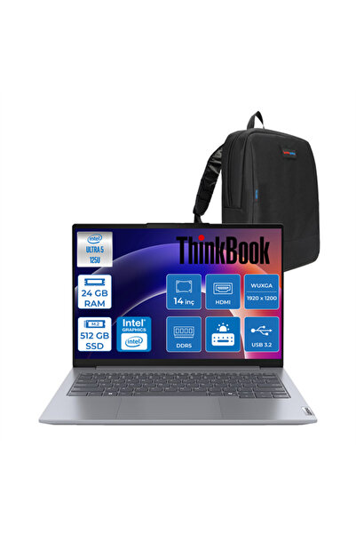 LENOVO Thinkbook 14 G7 Ultra 5 125U 24GB 512GB SSD 14" Wuxga IPS 300NITS WIN1...