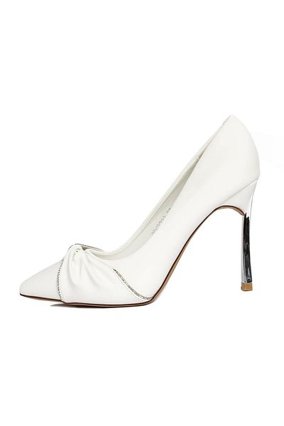 mei Thin Heel Shoes 3DC32 White |