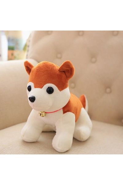 rexa Soft Husky Stuffed Puppy – 22 x 18 x 34 cm, Cuddly Dog Plush Toy for Kids & Animal Lovers