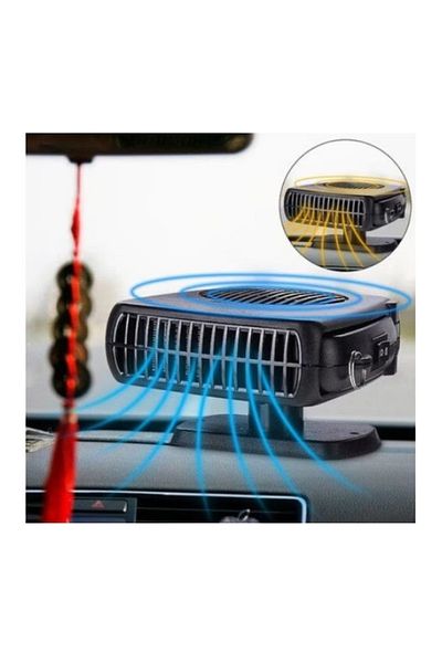 divendi-ro Car fan heater with multiple functions of ventilation, heating, defrosting and defrosting, 200W, 12V