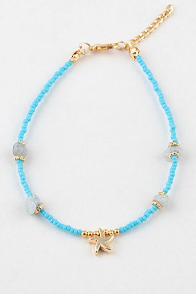 Sortie Aksesuar Taş Detaylı Değişken Figürlü Boncuklu Halhal 015