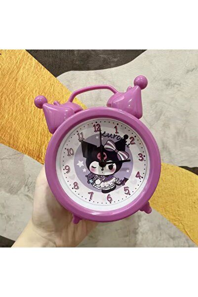 Bakmakistersen Sanrio Kuromi Masa Saati Çalar Saat