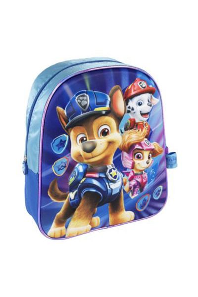 PAW PATROL Ghiozdan copii Paw Patrol, design 3D, forma rotunjita, inaltime 31 cm
