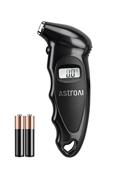 AstroAI مقياس ضغط الإطارات الرقمي مع بطاريات AAA قابلة للاستبدال