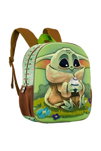 Disney Star Wars Preschool Backpack - Baby Yoda, The Mandalorian, 31 x 25 x 8 cm