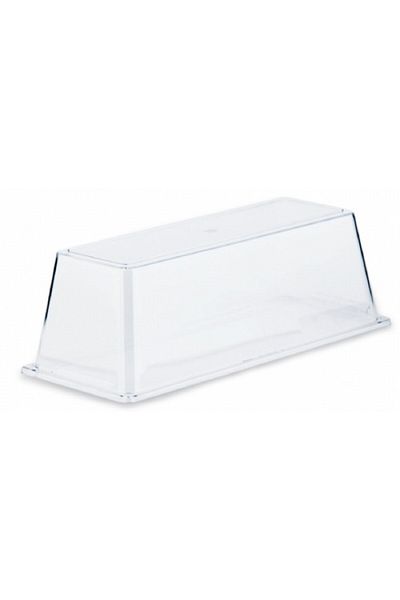 Raki Display set platter with lid, 34.5x14xh13cm white