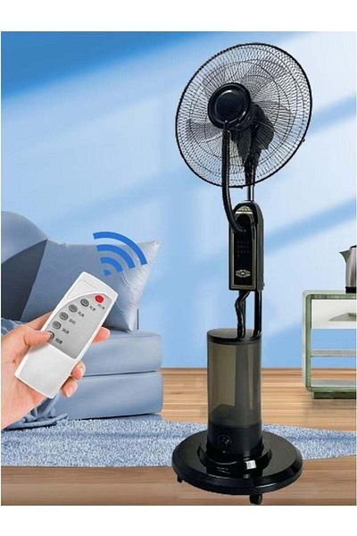 Denx Vertical Mist Fan 75W with 5L Water Tank and Remote Control